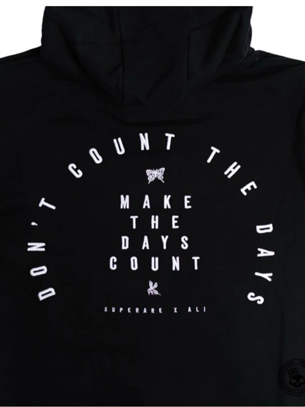 Superare x Ali Hoodie - Make The Days Count, unisex size Medium